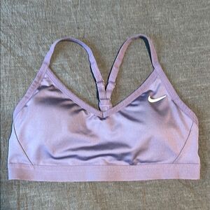 Nike Dri-Fit Indy Light Support Purple Sports Bra